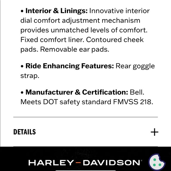 COPY - Haley Davidson Lone Star Adjustable Fit Half Helmet - Size XL / XXL - Picture 13 of 13